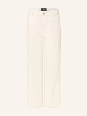 7 For All Mankind Proste Dżinsy Stovepipe weiss