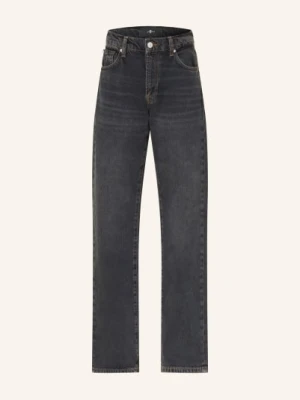 7 For All Mankind Proste Dżinsy Tess Trouser schwarz