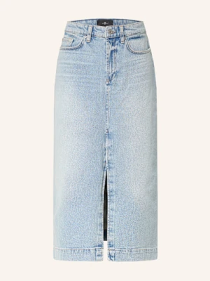 7 For All Mankind Spódnica Jeansowa Amber blau