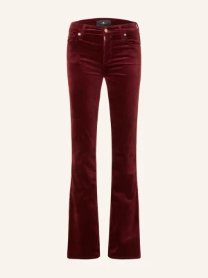 7 For All Mankind Spodnie Dżinsowe The Leggy rot CIEMNOCZERWONY