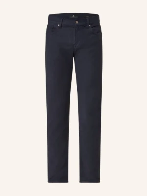 7 For All Mankind Spodnie Slimmy Slim Fit blau GRANATOWY