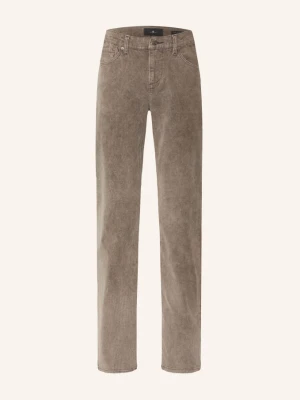 7 For All Mankind Spodnie Z Sztruksu The Straight, Krój Prosty beige