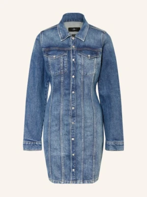 7 For All Mankind Sukienka Dżinsowa blau