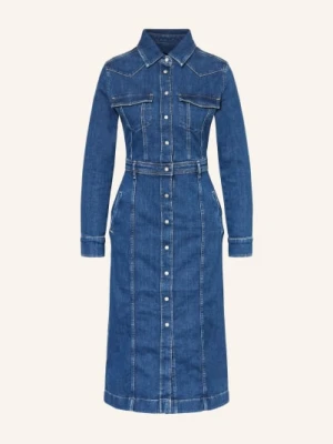 7 For All Mankind Sukienka Jeansowa Luxe blau