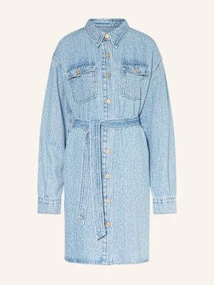 7 For All Mankind Sukienka Koszulowa W Stylu Jeansowym blau