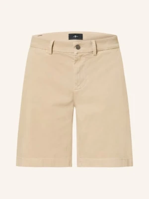 7 For All Mankind Szorty Chino Comfort Fit beige