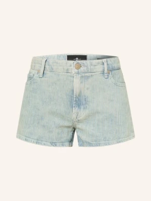 7 For All Mankind Szorty Dżinsowe blau