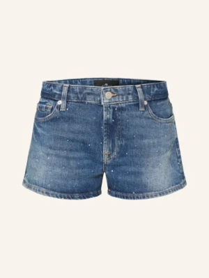 7 For All Mankind Szorty Dżinsowe blau