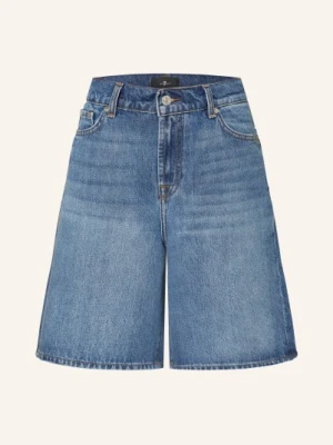 7 For All Mankind Szorty Dżinsowe Lola blau