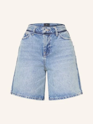 7 For All Mankind Szorty Jeansowe Lola blau