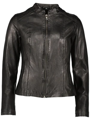 7eleven Skórzana kurtka "Leika" w kolorze czarnym rozmiar: 46