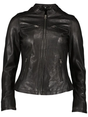 7eleven Skórzana kurtka "Mimi" w kolorze czarnym rozmiar: 46