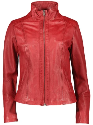 7eleven Skórzana kurtka "Namika" w kolorze czerwonym rozmiar: 46