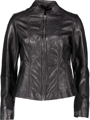 7eleven Skórzana kurtka "Paulette" w kolorze czarnym rozmiar: 44