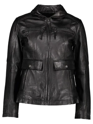 7eleven Skórzana kurtka w kolorze czarnym rozmiar: 38