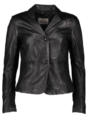 7eleven Skórzana kurtka w kolorze czarnym rozmiar: 46
