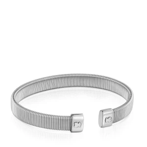 8-Milimetrowa Stalowa Bransoleta Bulevar - Tous Rozmiar