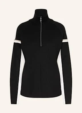 8848 Altitude Sweter Typu Troyer Monterosa Z Wełny Merino schwarz