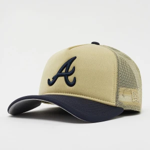 940 A-Frame All Day 16968 Atlanta Braves Trucker Cap, markiNew Era, Czapki, w kolorze biały, rozmiar: