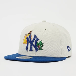 New Era 9Fifty Floral MLB York Yankees uniseks Czapki beż rozmiar Akcesoria