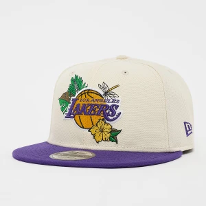 New Era 9Fifty Floral NBA Los Angeles Lakers uniseks Czapki beż rozmiar Akcesoria