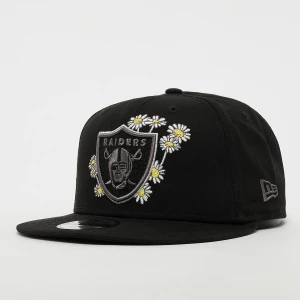 New Era 9FiftySeasonal Flower NFL Oakland Raiders uniseks Czapki czarny rozmiar Akcesoria