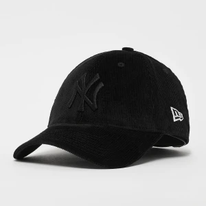 New Era 9Forty Cord MLB York Yankees uniseks Czapki czarny rozmiar Akcesoria