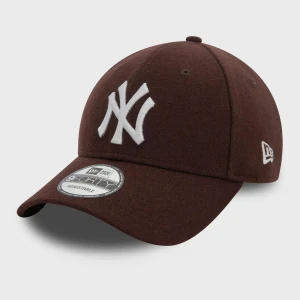 New Era 9Forty Melton Wool MLB York Yankees uniseks Czapki brązowy rozmiar Akcesoria