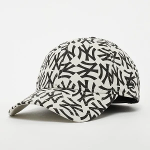 New Era 9Forty Monogram MLB York Yankees uniseks Czapki biały rozmiar Akcesoria