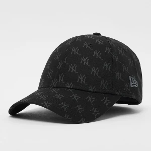 New Era 9Forty Monogram MLB York Yankees uniseks Czapki czarny rozmiar Akcesoria