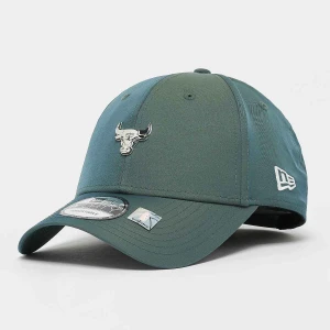 New Era 9FORTY NBA Tech Chicago Bulls uniseks Czapki zielony rozmiar Akcesoria