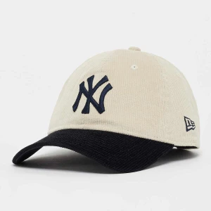 New Era 9TWENTY Block Cord York Yankees uniseks Czapki beż rozmiar Akcesoria