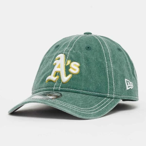 New Era 9Twenty Washed Contrast Athletics - 2025 uniseks Czapki zielony rozmiar Akcesoria