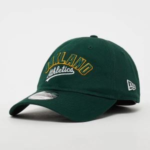 New Era 9Twenty Wordmark MLB Oakland Athletics dkg uniseks Czapki zielony rozmiar Akcesoria