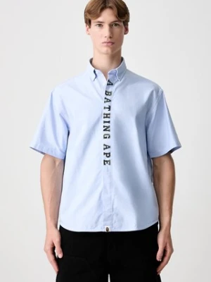 A Bathing Ape 1st Camo Applique Oxford koszula bawełniana męska