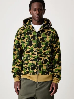 A Bathing Ape ABC Camo 2nd Shark bluza rozpinana z kapturem bawełniana męska