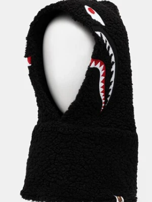 A Bathing Ape kominiarka Shark boa kolor czarny 1K80282003