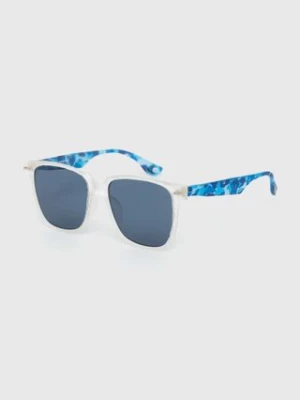 A Bathing Ape okulary przeciwsłoneczne Sunglasses 1 M męskie kolor niebieski 1I20186009