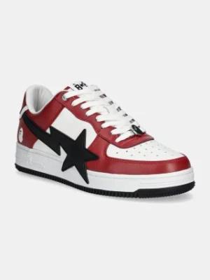 A Bathing Ape STA OS #2 M2 sneakersy kolor czerwony 1K70191309