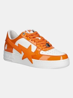 A Bathing Ape sneakersy BAPE STA OS #3 M2 męskie kolor pomarańczowy 1K70191310