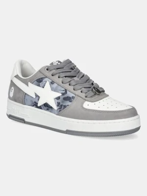 A Bathing Ape sneakersy skórzane BAPE STA #2 M2 męskie kolor szary 1K80191302