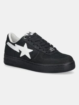A Bathing Ape sneakersy skórzane BAPE STA #4 męskie kolor czarny 1L30191310