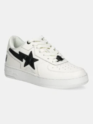 A Bathing Ape sneakersy skórzane BAPE STA ICON #1 L damskie kolor biały 1L30291305