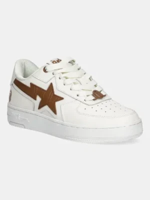 A Bathing Ape sneakersy skórzane BAPE STA ICON #1 L damskie kolor biały 1L30291305