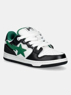 A Bathing Ape sneakersy skórzane NEW BAPE SK8 STA #1