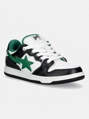 A Bathing Ape sneakersy skórzane NEW BAPE SK8 STA #1