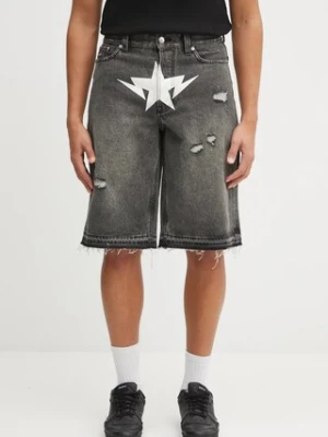 A Bathing Ape szorty jeansowe Destroyed Sta