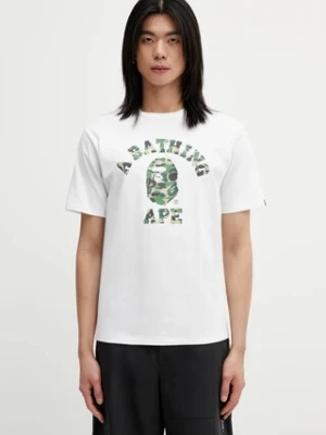Zdjęcie produktu A Bathing Ape t-shirt bawełniany ABC Camo College