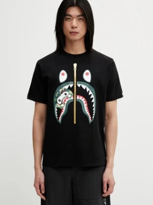 A Bathing Ape t-shirt bawełniany ABC Camo Milo Shark