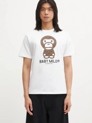 A Bathing Ape t-shirt bawełniany College Monogram Baby Milo